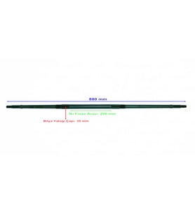 Atv Aks Kanuni 880 Mm Em Bilya Yatağı 35 22 Freze Öm