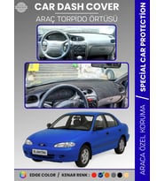 HYUNDAİ ELANTRA (1995-2000) Torpido Örtüsü Ön Panel Halı Torpido Koruma Tam Uyum UV Koruma Kaymaz