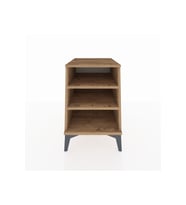 Kronos Komodin 2 Raflı 44x59x64 Çam-Çam