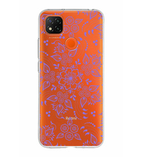 Xiaomi Redmi 9C Uyumlu Kapak Nostalji Desen Tasarımlı Şeffaf Silikon Kılıf