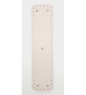 Angel Çanta Aksesuar Suni Deri Krem Renk 40x10 cm Dikdörtgen Çanta Tabanı Gümüş Aparatlı