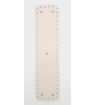 Angel Çanta Aksesuar Suni Deri Krem Renk 40x10 cm Dikdörtgen Çanta Tabanı Gümüş Aparatlı