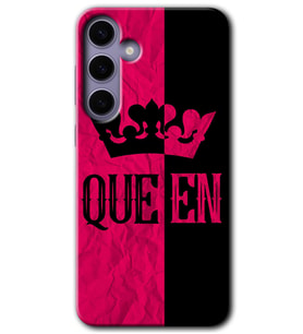 Galaxy S24 Plus Kılıf HD Desen Baskılı Kılıf - Queen