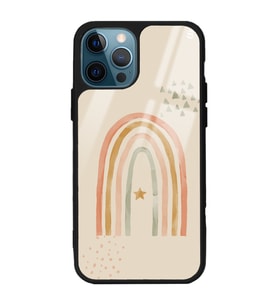 iPhone 13 Pro Max Suluboya Art Tasarımlı Glossy Telefon Kılıfı