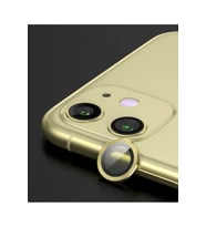 Apple iPhone 12 Uyumlu Zore CL-01 Kamera Lens Koruyucu (Sarı)