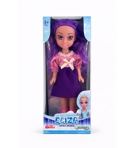 Toyx ELIZA Moda Et Bebek – Renkli Saçlı Şık Tasarım Oyuncak Bebek (3+ Yaş)