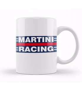 Martini Racing Kupa Bardak Porselen