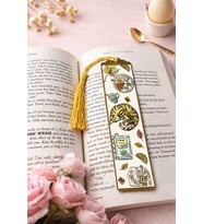 Bir Kedi Rüyası Kitap Kılıfı Dijital Baskılı Kumaş A5 Roman Kılıfı
