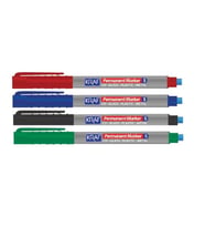 ASETATLI KALEM PERMANENT MARKER 270S SİLGİLİ 4'LÜ