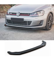 Vw Golf 7 Gtı Tampon Ön Lip Plastik Parlak Siyah karlık-ön-ek-bodykit 2012 2013 2014 2015 2016 2017