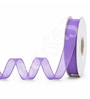 Organze Kurdele 10 mm Mor