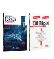 Edebiyat Denizi TYT Türkçe ve AKM Dil Bilgisi Soru Bankası Seti 2 Kitap