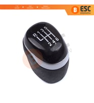 Renault Megane MK4 BFB Kadjar Talisman 328654845R için Gümüş Siyah Renk 6 İleri Vites Topuzu