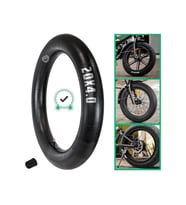FAT BİKE 20 X 4.00 İÇ LASTİK 2 li SET BUTYL A KALİTE (Siyah)