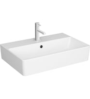 Vitra Nuo 7435B003-0631 Dikdörtgen Dar Lavabo, 60X40 Cm, Beyaz