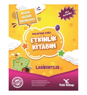 Kolaydan Zora Etkinlik Kitabım - Labirentler