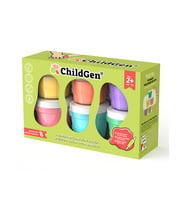 125 Gr 6'lı Pastel Glitter Hamur Seti