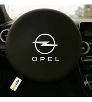 Opel Marka Araba Direksiyon Kılıfı Siyah  Direksiyon Koruyucu Penye Kumaş Kaplama