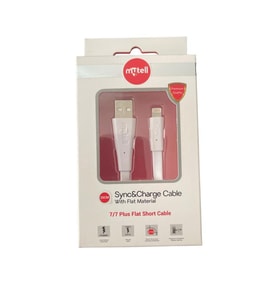Mytell Lightning Data Kablosu MY-CF02 20cm Beyaz