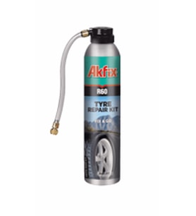 AKFİX R60 LASTİK TAMİR KİTİ 300 ML (Karışık)
