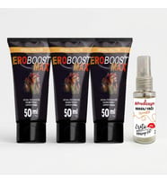 Herbal Doctor Eroboost Max Erkek Masaj ve Bakım Kremi 50 ml x3