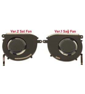Dell XPS 13 P189G ile Uyumlu Fan V2 (Sol Fan)