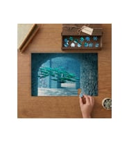 Balık Sürüsü - Okyanus Tasarımı 240 parça Ahşap Puzzle Ahşap Kutuda MP09610