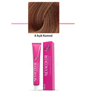 Premium 8 Açık Kumral - Kalıcı Krem Saç Boyası 50 g Tüp