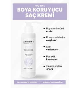 Sisteme 11 Boya Koruyucu Saç Kremi 250 ml 8684091009368