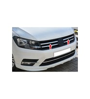 Vw Caddy Uyumlu Ön Panjur 2 Parça Krom 2015 (Metal)
