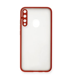 Huawei P40 Lite E Kılıf Montreal Silikon Kapak - Kırmızı