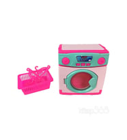 Kutulu Mini Çamaşır Makinesi Pembe