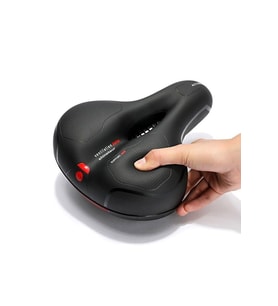 Bisiklet Sele Airzone Hava Kanallı Elastomer Yaylı Soft Doku A Kalite