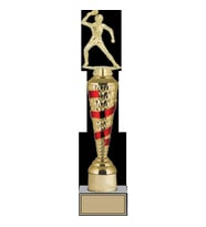 ODAK KUPA - Figürlü Kupalar - Masa Tenisi Kadın Figürlü Kupalar FG-028 B - 44 cm