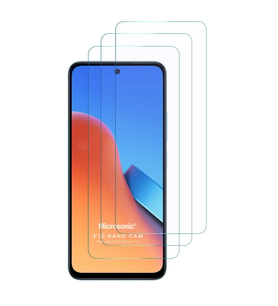 Microsonic Xiaomi Redmi 12 Screen Protector Nano Glass Cam Ekran Koruyucu (3`lü Paket) (Renksiz)