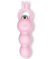 Leten Boğumlu 7 Hız Modlu Süper Silikon Titreşimli  Plug