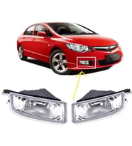 Honda Civic 2006-2009 FD6 Sis Farı Sis Lambası Takım 2 Adet
