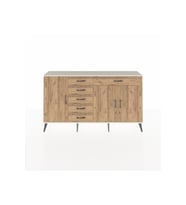 Arges Konsol 3 Raflı 6 Çekmeceli 3 Kapaklı 176x30x99 Aytaşı-Çam