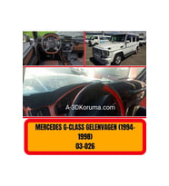 Mercedes -benz Gelenvagen Ön Örtüsü Göğüs Panel Torpido Koruma Koruyucu Kılıfı Halısı Yedek Parça