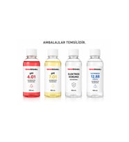 pH 4.01 - 7.01 & Elektrod Koruma + 12.88 mS/cm İletkenlik Sıvısı Seti