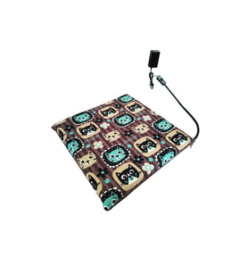 Isıtmalı Kedi Minderi Kedi Köpek Minderi Isıtıcılı Kedi Minderi Isıtıcı Pad 12volt 45x45cmx5cm