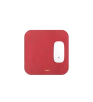 Guard Kırmızı Deri Mouse Pad 30 x 27 Cm (Renksiz)
