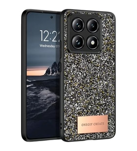 Mi 14T Bright Simli Kapak - Gümüş