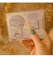 Söz Nişan Kına Nikah Düğün Hatırası Çikolatalı Balon Açacak Magnet