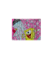 Ghostbastır Design Sünger Bob 99 Parça Ayaklı Puzzle – Dekoratif Çocuk Yapbozu 036