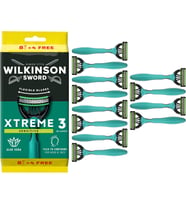 Lexroo Xtreme 3 Sensitive, 8 + 4 adet tek kullanımlık tıraş makinesi