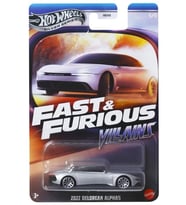 Hot Wheels Silver Series Fast ve Furious Villains Zozz Delorean Alphas JBY38