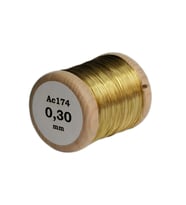 Chiarugi AC.174.03 Obua Kamış Bağlama Teli (0.3mm) Esnek ve Dayanıklı Metal Yapı Kamışı Mantara Sabitlemek İçin İdeal Kalınlık