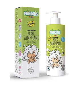 Mey İthalat® Baby Organik Bebek Saç ve Vücut Şampuanı 400 ml