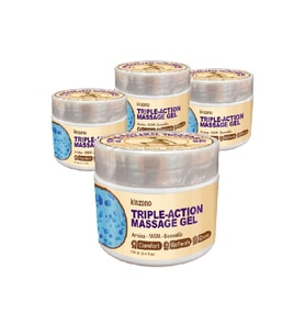 Kinzeno 4 Adet Active-RelaxCream 100 ml Arnika Montana Özü Glukozamin Kondroitin MSM İçerikli Rahatl